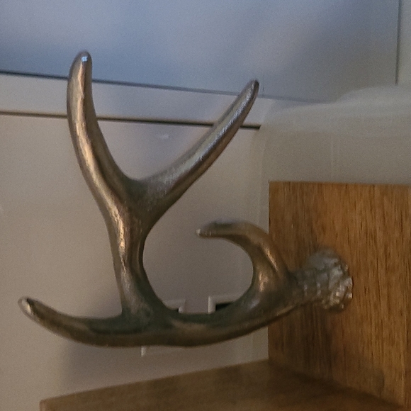 2 Book End in Metal and Wood - Picture 2 of 16